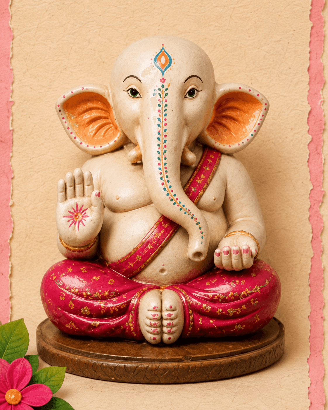 Bappa painted by a child