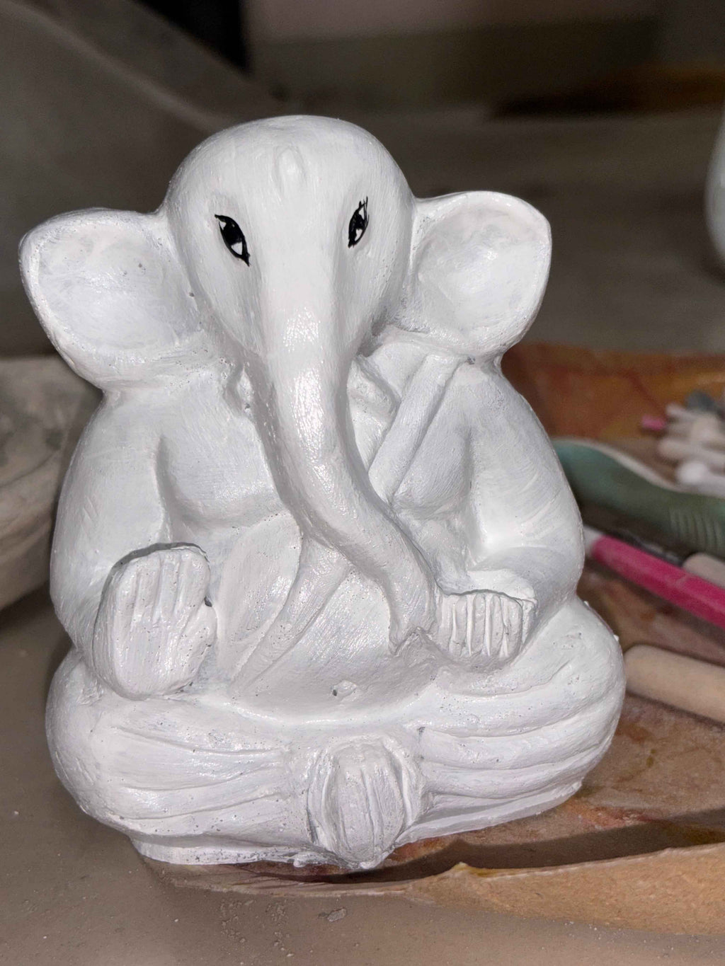 DIY Eco Friendly Ganpati Painting Kit